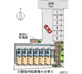 ★手数料０円★高崎市江木町　月極駐車場（LP）